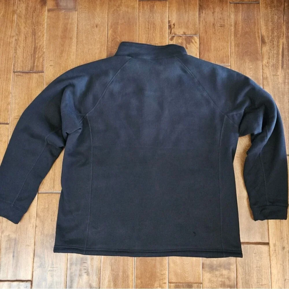 The North Face full zip sherpa lined jacket men's size XL